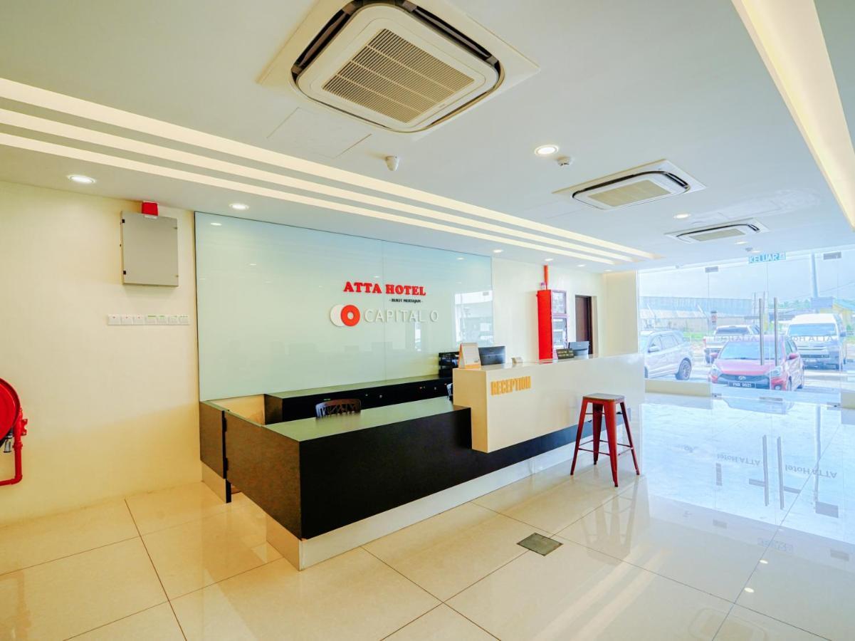 Capital O 89685 Atta Hotel Bukit Mertajam Bagian luar foto